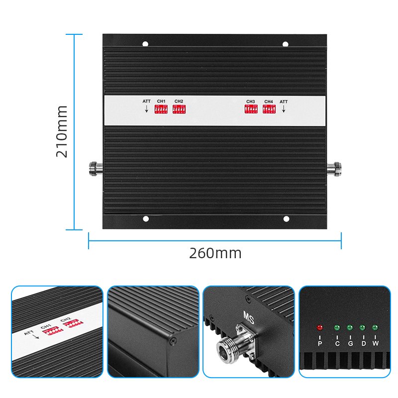 high power amplifier booster range extender phone gsm signal booster for mobile phone
